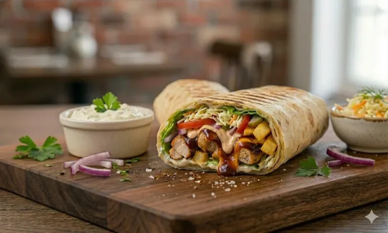 La Twisty BBQ wrap